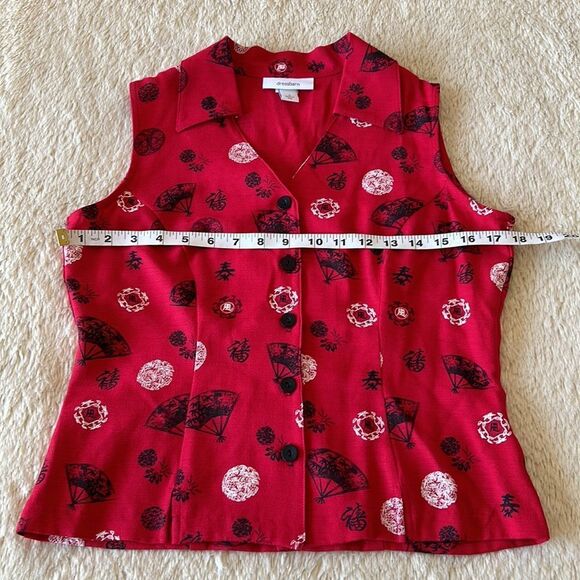 Dress Barn short sleeve blouse size small - Picture 7 of 16